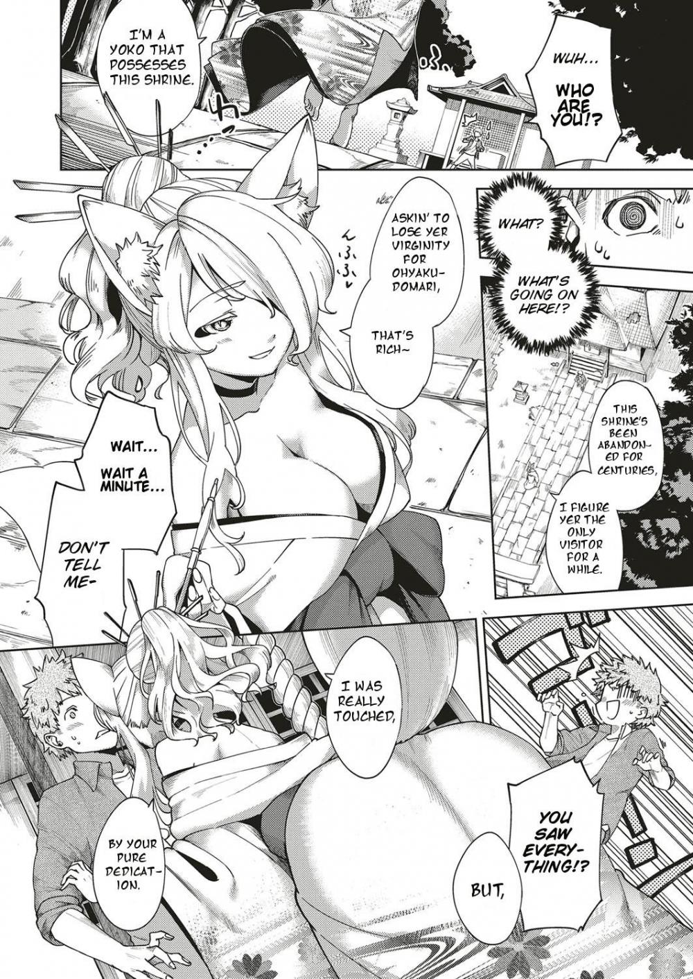 Hentai Manga Comic-Assertive Fox Spirit-Read-2